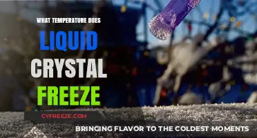 Liquid Crystal Freezing Point: Unveiling the Temperature Threshold for Solidification