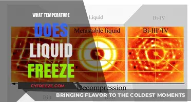 Understanding Freezing Points: When Does Liquid Transform into Solid?