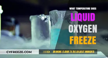Liquid Oxygen's Freezing Point: Unveiling the Chilling Threshold