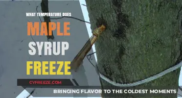 Maple Syrup Freezing Point: Understanding Temperature and Storage Tips