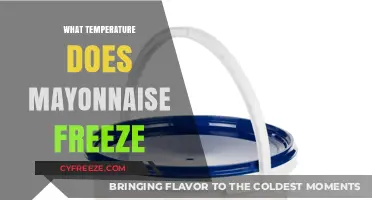 Mayonnaise Freezing Point: Understanding When Your Condiment Turns Solid