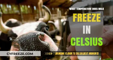 Milk Freezing Point: Understanding Celsius Temperature for Dairy Preservation