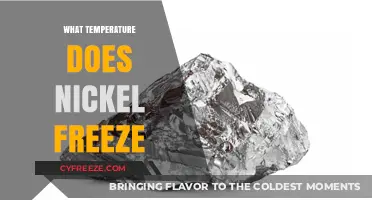 Nickel's Freezing Point: Unveiling the Temperature of Solidification
