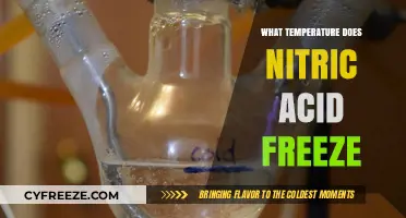 Nitric Acid Freezing Point: Understanding Its Temperature Threshold
