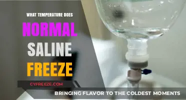 Understanding the Freezing Point of Normal Saline: A Comprehensive Guide