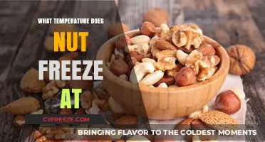 When Do Nuts Freeze? Exploring the Freezing Point of Nuts