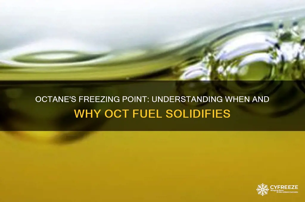 what temperature does oct freeze