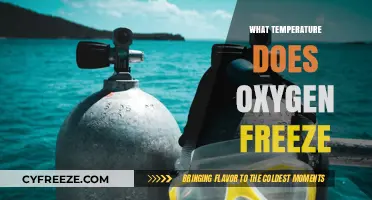 Exploring the Chilling Point: When Does Oxygen Freeze Solid?