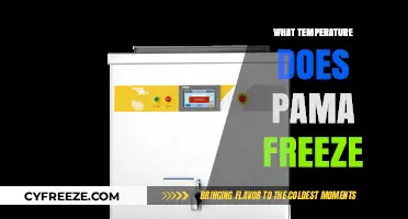 At What Temperature Does Pama Freeze? A Complete Guide