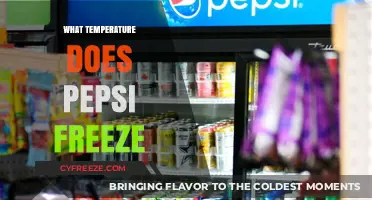 Discover the Exact Temperature When Pepsi Freezes: A Guide