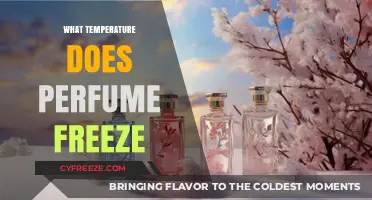 At What Temperature Does Perfume Freeze? A Fragrance Guide