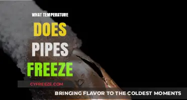 Preventing Frozen Pipes: Understanding the Critical Temperature Threshold