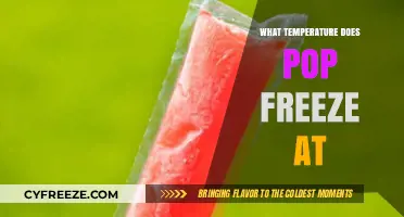 Discover the Exact Temperature When Pop Freezes: A Guide