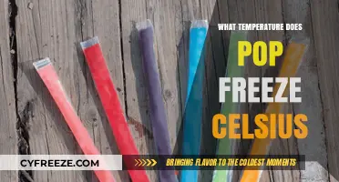 At What Celsius Temperature Does Pop Freeze? A Guide