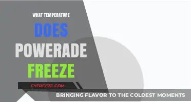 At What Temperature Does Powerade Freeze? A Refreshing Guide