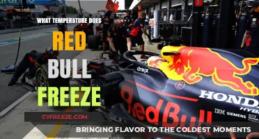 At What Temperature Does Red Bull Freeze? A Guide