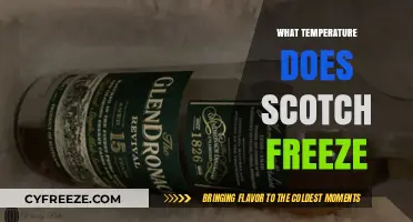 At What Temperature Does Scotch Freeze? A Guide for Whiskey Lovers