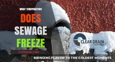 When Does Sewage Freeze? Understanding Critical Winter Temperatures