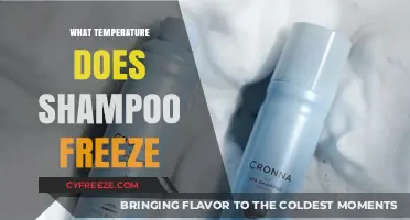 At What Temperature Does Shampoo Freeze? A Guide for Travelers