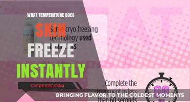 Instant Skin Freezing: Understanding the Critical Temperature Threshold