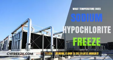 Sodium Hypochlorite Freezing Point: Understanding Its Temperature Threshold