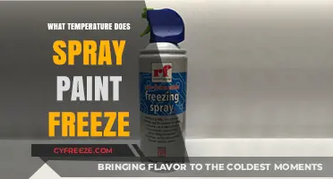Spray Paint Freezing Point: Understanding Cold Weather Storage Limits