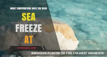 Dead Sea Freezing Point: Unveiling the Unique Thermal Threshold