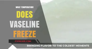 At What Temperature Does Vaseline Freeze? A Comprehensive Guide