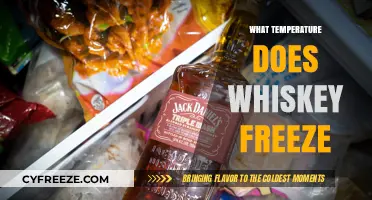 Whiskey's Freezing Point: Unveiling the Chilling Temperature Threshold