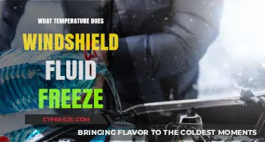 Prevent Winter Woes: When Does Windshield Fluid Freeze?