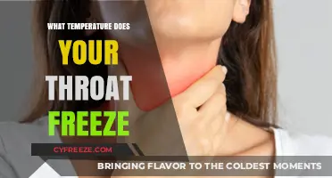 When Does Your Throat Freeze? Exploring the Chilling Temperature Threshold