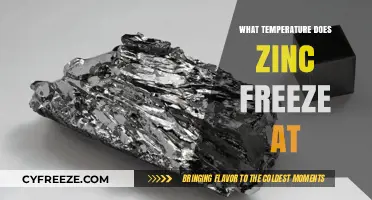Zinc's Freezing Point: Understanding Its Solidification Temperature and Properties