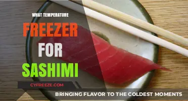 Perfect Freezer Temperature for Fresh Sashimi: A Complete Guide