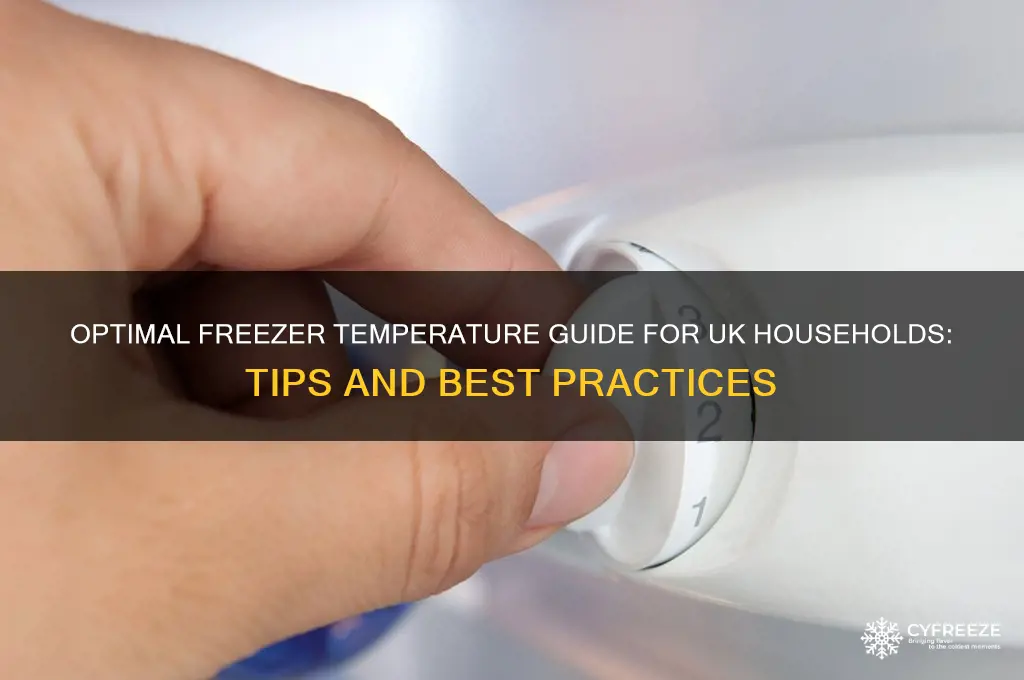 what temperature freezer uk