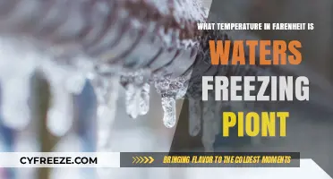 Water's Freezing Point: Understanding 32°F and Its Significance