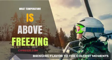 Understanding Temperatures: What Degrees Are Above Freezing Point?
