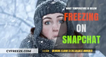 Snapchat's Freezing Point: Understanding Below-Freezing Temps on the App