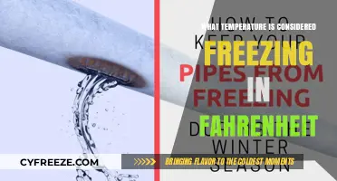 Understanding Freezing Temperatures: What's the Fahrenheit Threshold?