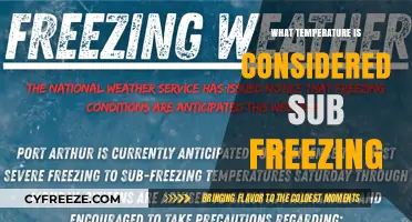 Understanding Sub-Freezing Temperatures: When Cold Becomes a Concern