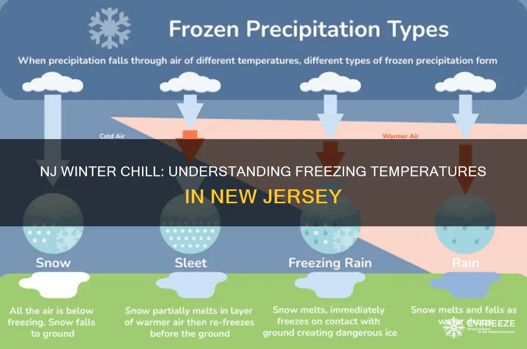 what temperature is freezing in nj