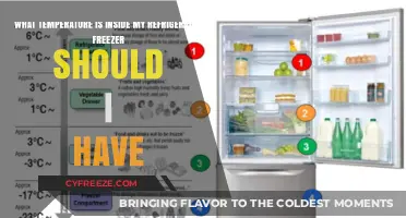 Optimal Refrigerator Freezer Temperature: Ensuring Food Safety and Freshness