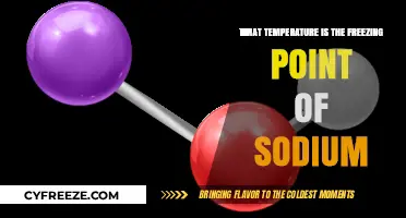 Sodium's Freezing Point: Unveiling the Temperature of Solidification