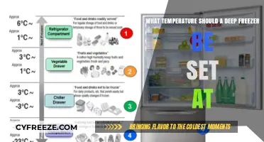 Optimal Deep Freezer Temperature: A Guide to Perfect Food Preservation