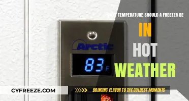 Optimal Freezer Temperature Tips for Hot Weather Conditions