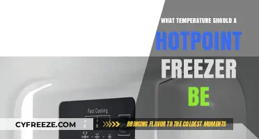Optimal Hotpoint Freezer Temperature Guide: Keep Food Fresh and Safe