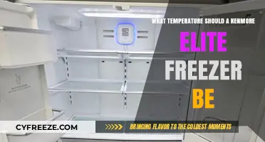 Optimal Kenmore Elite Freezer Temperature: A Comprehensive Guide for Efficiency