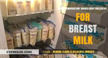 Optimal Deep Freezer Temperature for Safe Breast Milk Storage Guide