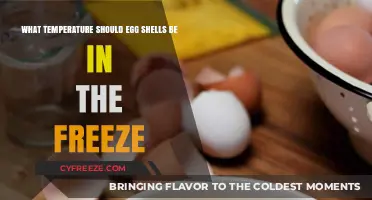 Optimal Freezing Temperature for Egg Shells: A Comprehensive Guide