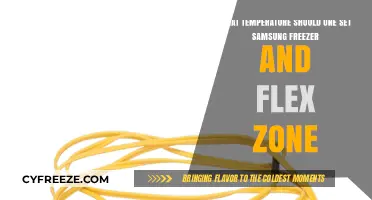 Optimal Samsung Freezer and Flex Zone Temperature Settings Guide