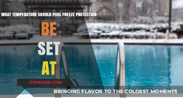 Optimal Pool Freeze Protection Temperature Settings for Winter Maintenance